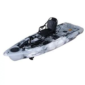 LSF Nouveau design Kayak à pédales 9.5FT Kayak de pêche avec moteur électrique