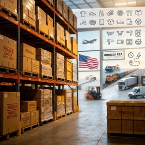 Meilleur tarif CMA Ocean & Fast Air+Express, transitaire avec 20 ans d'expérience pour les services d'expédition DDP <span class=keywords><strong>Amazon</strong></span> FBA aux États-Unis - Product Image 4