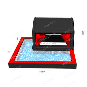 Bar flottant gonflable pour <span class=keywords><strong>piscine</strong></span>, bar flottant pour <span class=keywords><strong>piscine</strong></span>, tente en caoutchouc pour fête de famille - Product Image 6