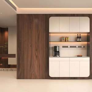 El Fabricante Ofrece Gabinetes de Restaurante Modernos y Sencillos al por Mayor, Equipados con Gabinetes de Madera de Varios Colores - Product Image 3