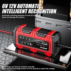 <span class=keywords><strong>Foxsur</strong></span> เครื่องชาร์จ<span class=keywords><strong>แบ</strong></span><span class=keywords><strong>ต</strong></span>เตอรี่ในรถยน<span class=keywords><strong>ต</strong></span>์ระบบ1.5A 6V 12V FBC061215E รองรับ<span class=keywords><strong>ที่</strong></span><span class=keywords><strong>ชาร์จ</strong></span><span class=keywords><strong>แบ</strong></span><span class=keywords><strong>ต</strong></span>เตอรี่<span class=keywords><strong>ต</strong></span>ะกั่วกรด<span class=keywords><strong>แบ</strong></span>บอัตโนมั<span class=keywords><strong>ต</strong></span>ิเ<span class=keywords><strong>ต</strong></span>็มรูปแบบ - Product Image 3