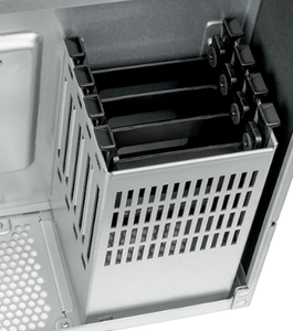 SilverStone RM600 6U Rackmount Server Chassis Dual PSU Support 3*360 Radiator 6*3.5+4*2.5Drive Bays Compatible Tool Black - Product Image 6