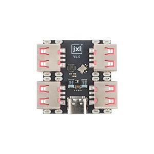 Módulo de Expansión de Controlador USB2.0 de 4 Puertos, Divisor USB 2.0 a 4 Canales, Placa Extensora USB-HUB Tipo-C, 40MB/S - Product Image 4