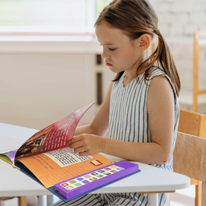 Jouets d'apprentissage audio personnalisés pour enfants, livres sonores à boutons poussoirs, matériel éducatif précoce imprimé avec des fonctionnalités de jeu interactives - Product Image 4