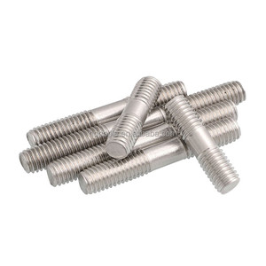 Goujons à double extrémité en acier inoxydable 304, norme DIN939, pour le montage et l'<span class=keywords><strong>assemblage</strong></span> des composants de brides de conduites industrielles - Product Image 4