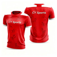 Fabrikherstellung Individuelles Logo Farbiges T-Shirt Kleine Auftragsmengen Shirts Fußballtrikot Shorts