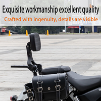 Appui-dos arrière pliable confortable pour moto Lifan V400, support passager réglable et détachable