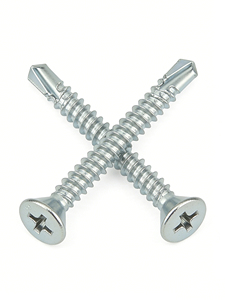 Bibo Yaente Factory 304/410 Stainless Steel Self-drilling Self-tapping <b>Flat</b> & Countersunk Head <b>Screw</b> M4.2 M4.8 Countersunk Bibo - Product Image 4