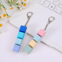 Keyboard Caps Toy Press Stress Relief Fidget Button Key Caps Fidget Click Keycap Fidget Keychain for Stress Relief