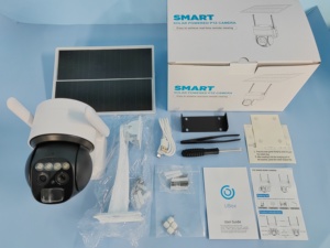 Ubox Cámara Solar 4G 10 <span class=keywords><strong>X</strong></span> ZOOM Lente Dual <span class=keywords><strong>CCTV</strong></span> 3MP 5MP Cámara de Seguridad WiFi solar para Di Fish Farm Venta al por mayor - Product Image 6