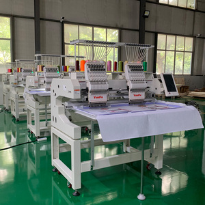 Máquina de Bordar Computarizada de 2 Cabezales y 15 Agujas, 1200 RPM, para Gorras, Envío DDP a Todos los Países, Maquinaria para Prendas de Vestir - Product Image 1