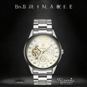 Reloj de Lujo para Hombre, Modelo 8378-002, con Calendario, Acero Inoxidable, Mecánico Automático, Luminoso, Resistente al Agua, OEM - Product Image 3