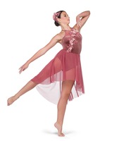 Robe lyrique haut de gamme au clair de lune Whispers pour enfants Costume de danse élégant en vente Premium Ballroom Performance Wear