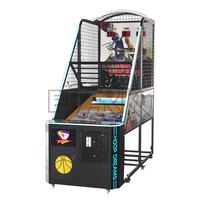 Machine de basket-ball portable, jeu à pièces, pour borne d'arcade, tir pour parc d'attractions