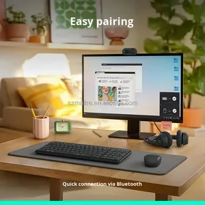 แป้นพิมพ์ USB ไร้สายแบบ K251แป้นพิมพ์ธุรกิจสำนักงานพลาสติกสำหรับแล็ปท็อปโทรศัพท์มือถือแท็บเล็ต <span class=keywords><strong>iPad</strong></span> - Product Image 4