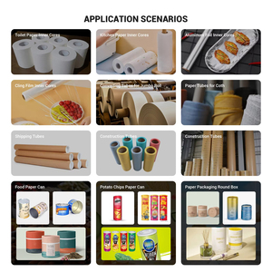 Máy làm ống giấy tự động hai đầu đa dao New Ideas 2025, hỗ trợ kỹ thuật video, máy làm ống giấy - Product Image 4