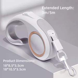Correa Retráctil Automática para Perros de 3M/5M, con Mango Antideslizante, Ecológica y Sostenible - Product Image 3