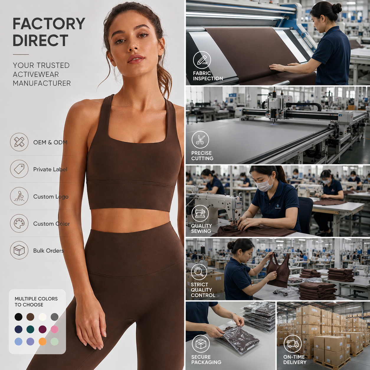 Custom Square Neck Yoga Bra Tank Women Padded Sports Bra Cross Back Workout Crop Top Quick Dry Gym Pilates Activewear OEM