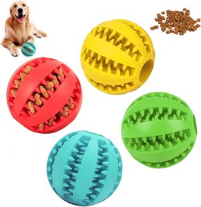 Jouets interactifs pour chiens, jouets en caoutchouc pour animaux de compagnie, balle magique roulante pour nettoyer les dents, jouet à mâcher pour chien à libération lente - Product Image 1