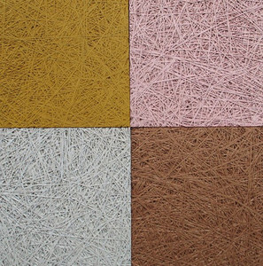 Panneau acoustique en laine de bois peint, panneau stylé Durable, Fiber de bois, 1 pièce - Product Image 2