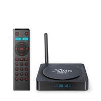 Boîtier Smart TV Android 11 X98K Pro Quad-Core 4 Go 32 Go WiFi double bande 2.4G/5G 4K 8K 3D LAN 1000M BT pour lecteur multimédia Cast