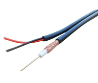 Câble coaxial RG59 avec câble d'alimentation CCS/CCA/Cuivre Siamois CCTV Fil pour caméra de sécurité RG59 Câble coaxial CATV pour le Nigeria