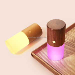 Acrylic Hiện Đại LED Cảm Ứng Cảm Biến Màu Sắc Thay Đổi Đèn Bầu Không Khí USB Có Thể Sạc Lại Bảng Đèn Trẻ Em Ánh Sáng Ban Đêm Cho Phòng Ngủ - Product Image 2