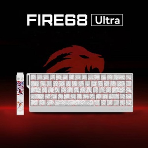 Clavier de jeu filaire mécanique à axe magnétique Jade Ultra FGG MAD Fire68 avec gravure latérale, accessoires pour joueurs <span class=keywords><strong>PC</strong></span> - Product Image 2