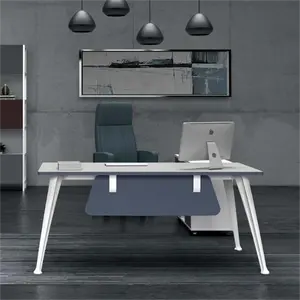 Низкая стоимость, Высококачественная офисная мебель, секция, персональный стол для персонала, деревянный компьютер, 4 места, рабочая станция
