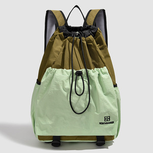 Men and <b>Women's</b> Drawstring <b>Backpack</b> for Outdoor Camping Leisure <b>Travel</b> Hiking Sports Fitness-New Design - Product Image 4