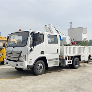 Plataforma Elevadora Aérea Foton de Venta Caliente, Camión con Plataforma Hidráulica para Operaciones en Altura - Product Image 3