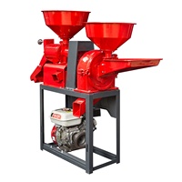 Offre Spéciale : Machine à décortiquer le riz combinée, broyeur de céréales, mini moulin à riz domestique pour la ferme