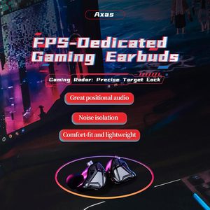 Audífonos <span class=keywords><strong>KZ</strong></span> Axas Tipo C con Aislamiento de Ruido, Micrófono Integrado, DSP, 4 Modos de Ecualización, Decodificación, para Juegos, Auriculares Intrauditivos Tipo C - Product Image 2