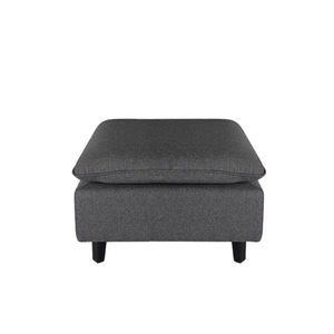 Hotel-Villa Wohnzimmermöbel Luxus <span class=keywords><strong>4</strong></span>-Sitzer graues Leinensofa-Bett modern L-Form modulare Sektionssofas aus Stoff - Product Image 4