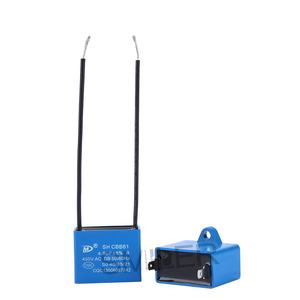 Cbb61 Componentes electrónicos Condensador <span class=keywords><strong>de</strong></span> funcionamiento del motor 40/85/21 <span class=keywords><strong>Película</strong></span> metalizada <span class=keywords><strong>de</strong></span> polipropileno 4,5 Uf Condensador <span class=keywords><strong>de</strong></span> ventilador - Product Image 1