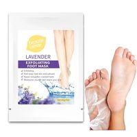 Masque exfoliant pour les pieds, élimine les peaux mortes, les cuticules, soin des talons, chaussettes de pédicure
