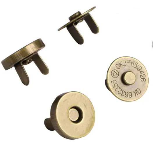 Ronde Vernikkeld Magneet Knop Voor Tassen Neodymium Magneet Industriële Magneet Permanente