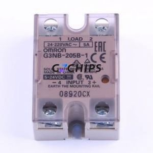 G3NB-205B-1 DC5-24 Solid State Relay (Triac Output) Relay - Product Image 1