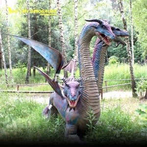 MY Dino Animatronique interactive pour enfants, bébé dragon volant à trois têtes - Product Image 6