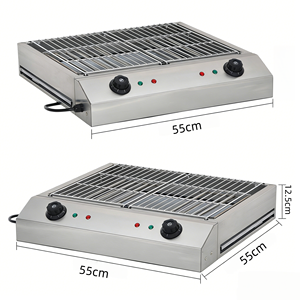 Parrilla Eléctrica de Mesa sin Humo, Máquina de Asar Comercial sin Humo - Product Image 6