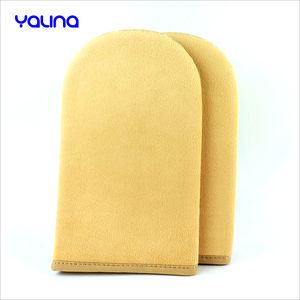 Velours Ultra Doux Lavable Autobronzant Brun Gant <span class=keywords><strong>De</strong></span> Bronzage Style Simple Soins <span class=keywords><strong>De</strong></span> La Peau Tan Applicateur <span class=keywords><strong>Bain</strong></span> Autobronzant Mitaines - Product Image 5