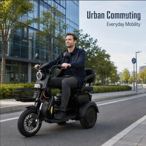 Tricycle électrique XK <span class=keywords><strong>Gepard</strong></span> XUANKU, nouveau, 600W, 48V, 21AH, scooter à trois roues, capacité de charge de 100 kg, vente en gros, export, tricycle motorisé pour adultes - Product Image 6