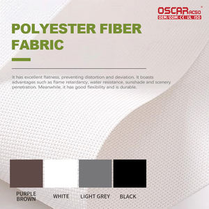 Panneaux latéraux en polyester pour la protection de la vie privée et contre les intempéries <span class=keywords><strong>avec</strong></span> <span class=keywords><strong>moustiquaire</strong></span>, <span class=keywords><strong>volet</strong></span> roulant pour jardin, balcon, terrasse - Product Image 2