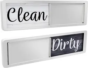 Clearance Sale!!! Clean Dirty Dishwasher Magnet Dirty Clean Sign  Non-Scratch Magnetic Indicator 