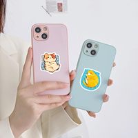 Étiquettes cadeaux personnalisées imperméables à gratter, autocollants de dessin animé, autocollants découpés sur mesure avec logo pour bougies et artisanat