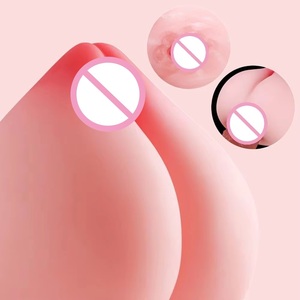 Muñecas Masturbadoras Masculinas, Copa de Masturbación Vibratoria Desmontable, Masturbador de Bolsillo en Forma de Durazno de TPE para Adultos - Product Image 4