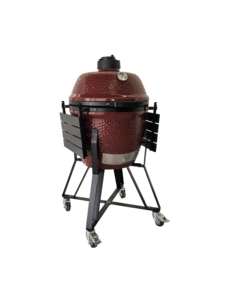 Four <span class=keywords><strong>Kamado</strong></span> en céramique de 22 pouces avec compartiments, pour <span class=keywords><strong>barbecue</strong></span> extérieur et cuisson au four, doté de fonctions pour <span class=keywords><strong>pizza</strong></span> américaine et cuisson au charbon de bois - Product Image 3
