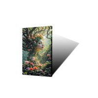 Peinture personnalisée de fille fantastique et de la nature, impression numérique sur toile, image HD, design personnalisé pour la décoration moderne de la maison