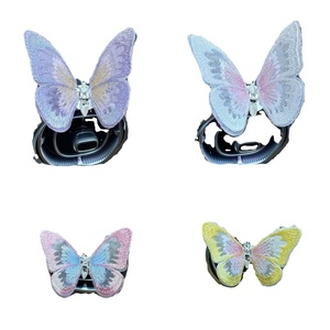 Série de guérison mobile <span class=keywords><strong>papillon</strong></span> <span class=keywords><strong>voiture</strong></span> tableau de bord évent décoration créative diamant Design intérieur Kits nouvel état ornement - Product Image 3