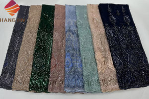 <span class=keywords><strong>2026</strong></span>年新デザイン刺繍ビーズレース生地高品質ナイジェリアウェディングレーススパンコール生地卸売アフリカレースドレス用 - Product Image 6